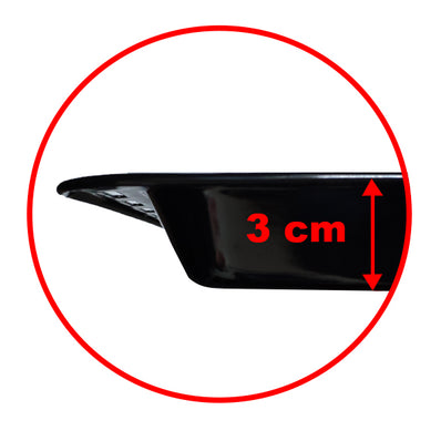 UNIQ DEALZ 455x370x 31 und 46mm 3er SET passend für BSH-Gruppe 662999 – 00662999, 434038 kompatibel Bosch Siemens Neff