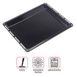 UNIQDEALZ 445 x 375 x 30 mm Backblech  emailliert für Bauknecht Whirlpool Ignis Ikea  auch Neckermann Lloyds Quelle Privileg Matura