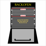 Uniq Dealz 465x375x25 mm Backrost / Backgitter/ Ofengitter/ Kombirost/ Grillrost  verchromt passend für Herde: BSH-Gruppe: Bosch Balay Constructa Siemens TeileNr. 00574876 / 574876