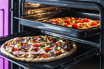 UNIQDEALZ 2er SPARSET 455x370x 31 und 46mm mit 2 Bleche 2 Tiefe emailliert Neff Bosch Siemens passend für BSH 662999, 434038 Bosch Siemens Neff